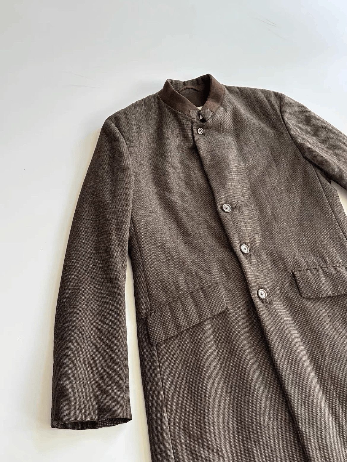 Dries Van Noten Sz 46 Dries Van Noten Stripe Pattern Coat-2508 Size US S / EU 44-46 / 1 - 1 Thumbnail