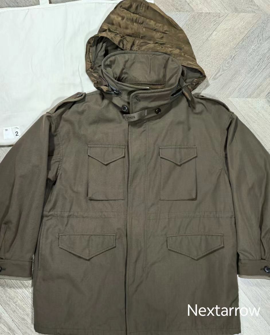 VISVIM 20SS BICKLE wool m65 military four poc 2412-Nextarrow