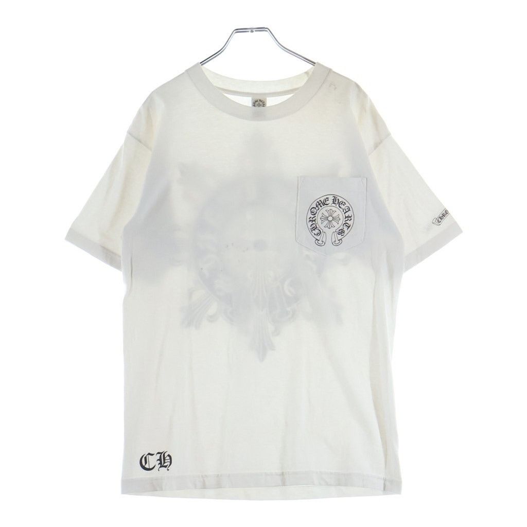 Chrome Hearts Chrome Hearts Old Back Cross T-Shirt White Size US M / EU 48-50 / 2 - 2 Thumbnail