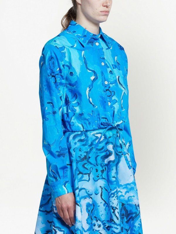 Marni o1y1125 Floral Shirt in Multicolor Size XS / US 0-2 / IT 36-38 - 2 Thumbnail