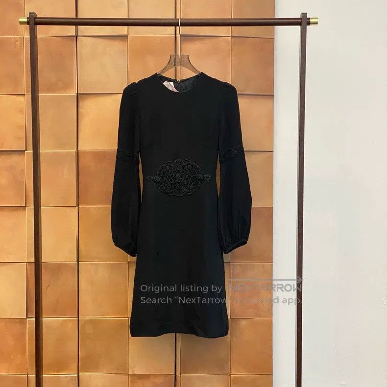 Valentino Valentino Show high public price heavy embroidery long dre Size S / US 4 / IT 40 - 1 Thumbnail