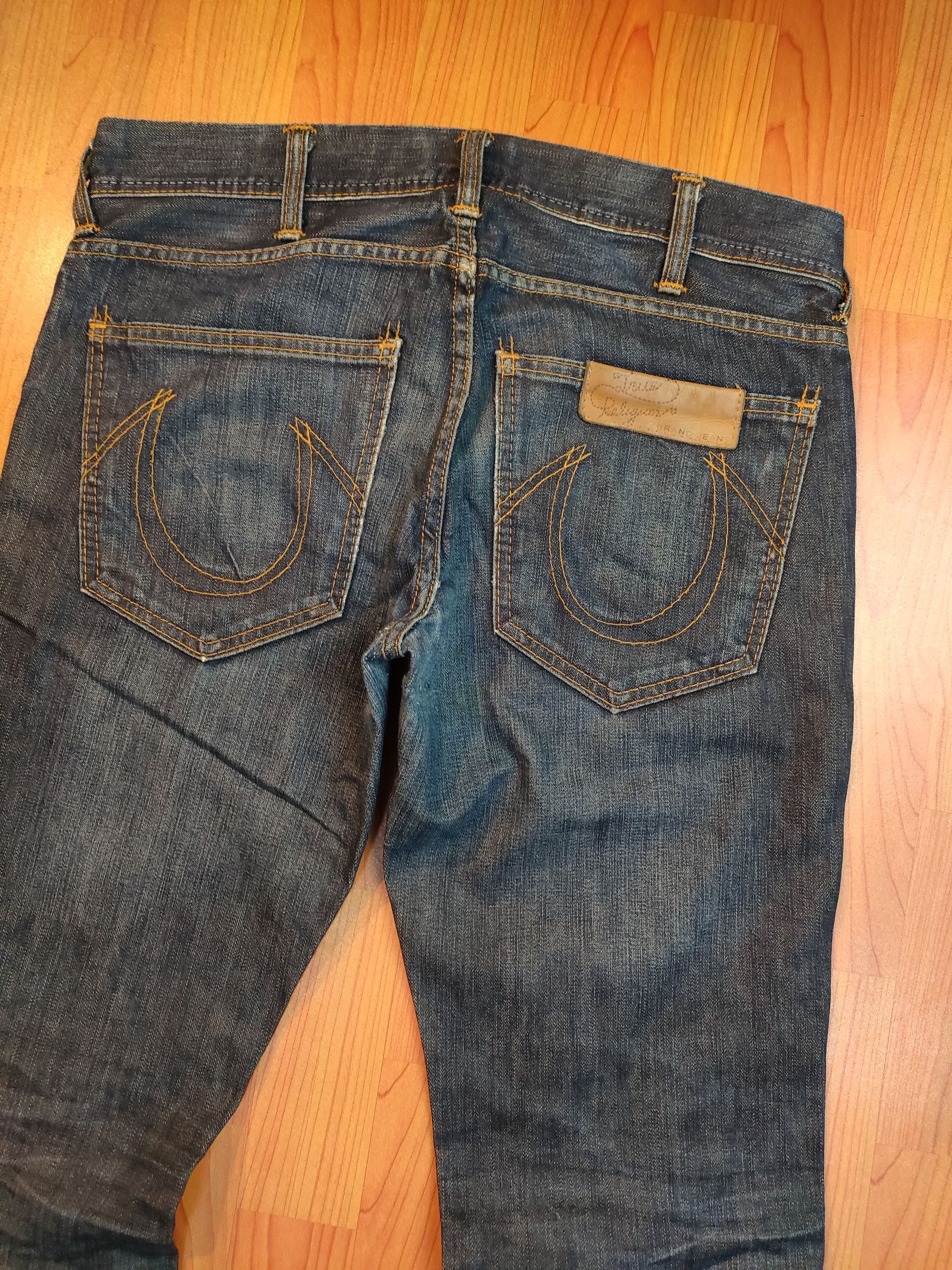 True Religion True Religion Reworked Jeans Size US 35 - 3 Thumbnail