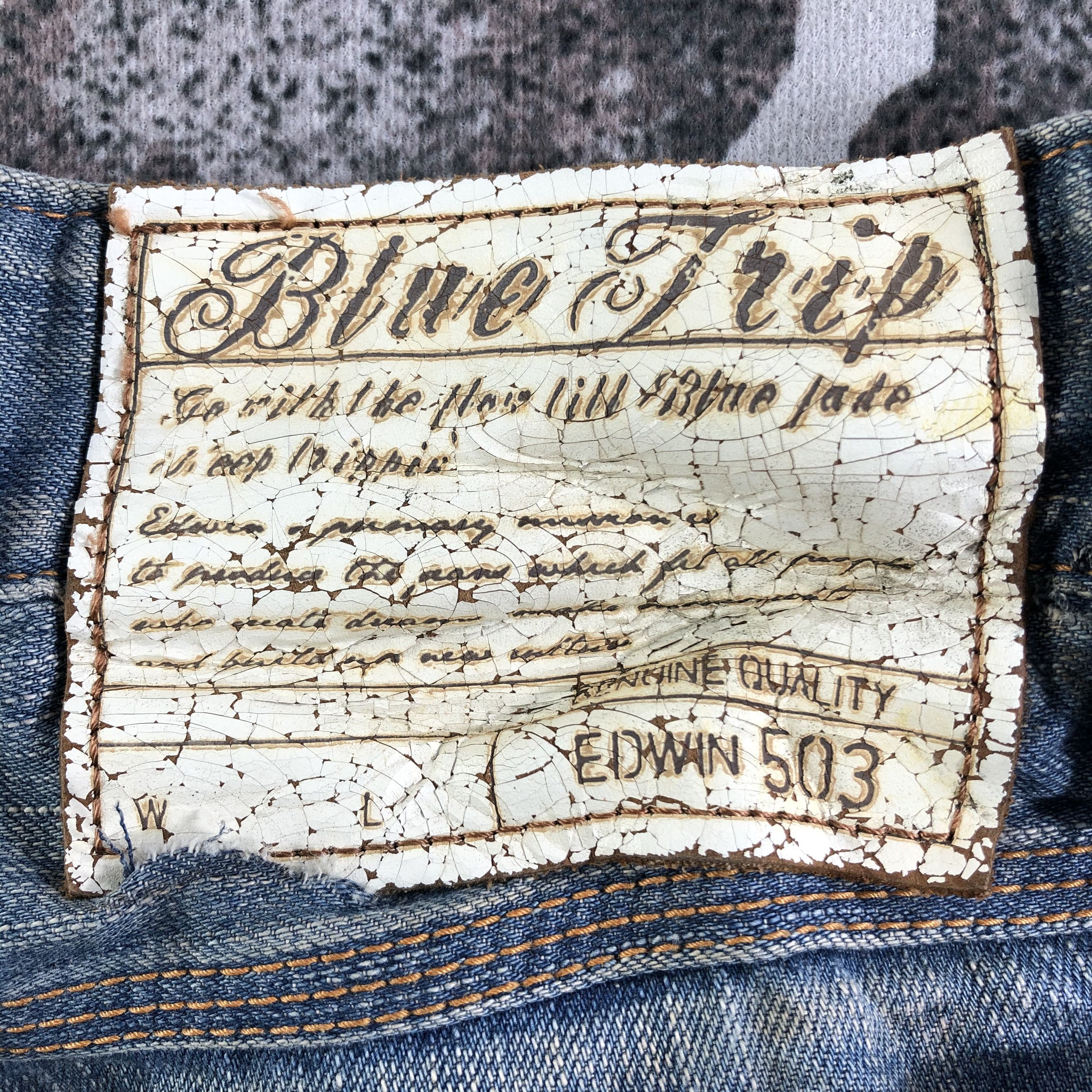 Edwin Vintage Edwin Blue Trip Jeans Flare Denim KJ2478 Size US 28 / EU 44 - 5 Thumbnail