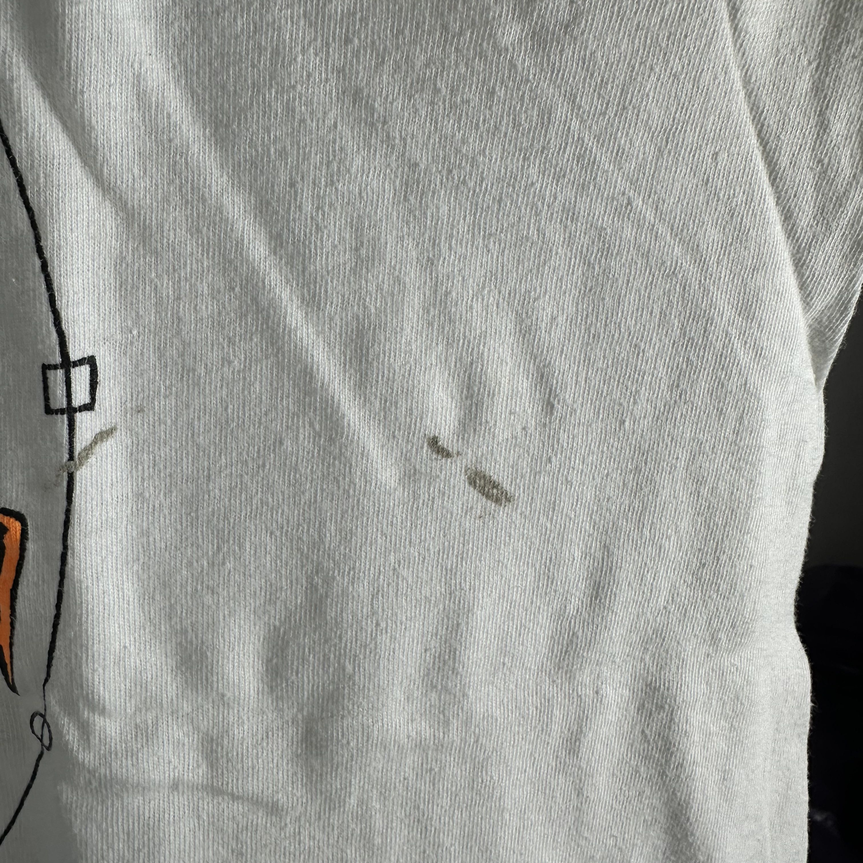 Vintage 1991 Body Glove Graphic Surf Gear Single Stitch T-shirt Size US XL / EU 56 / 4 - 7 Thumbnail