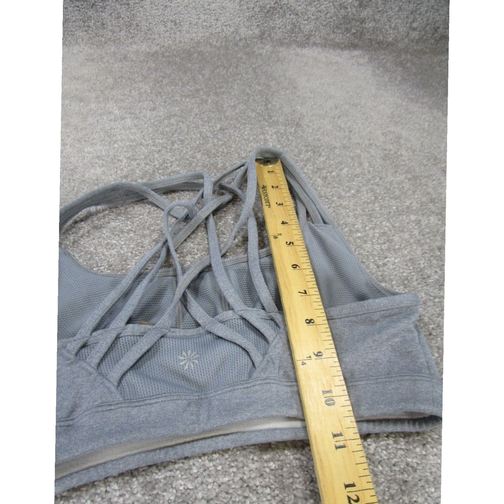 Athleta Athleta Sports Bra Womens Small Extra Large / XL Gray Size ONE SIZE - 5 Thumbnail