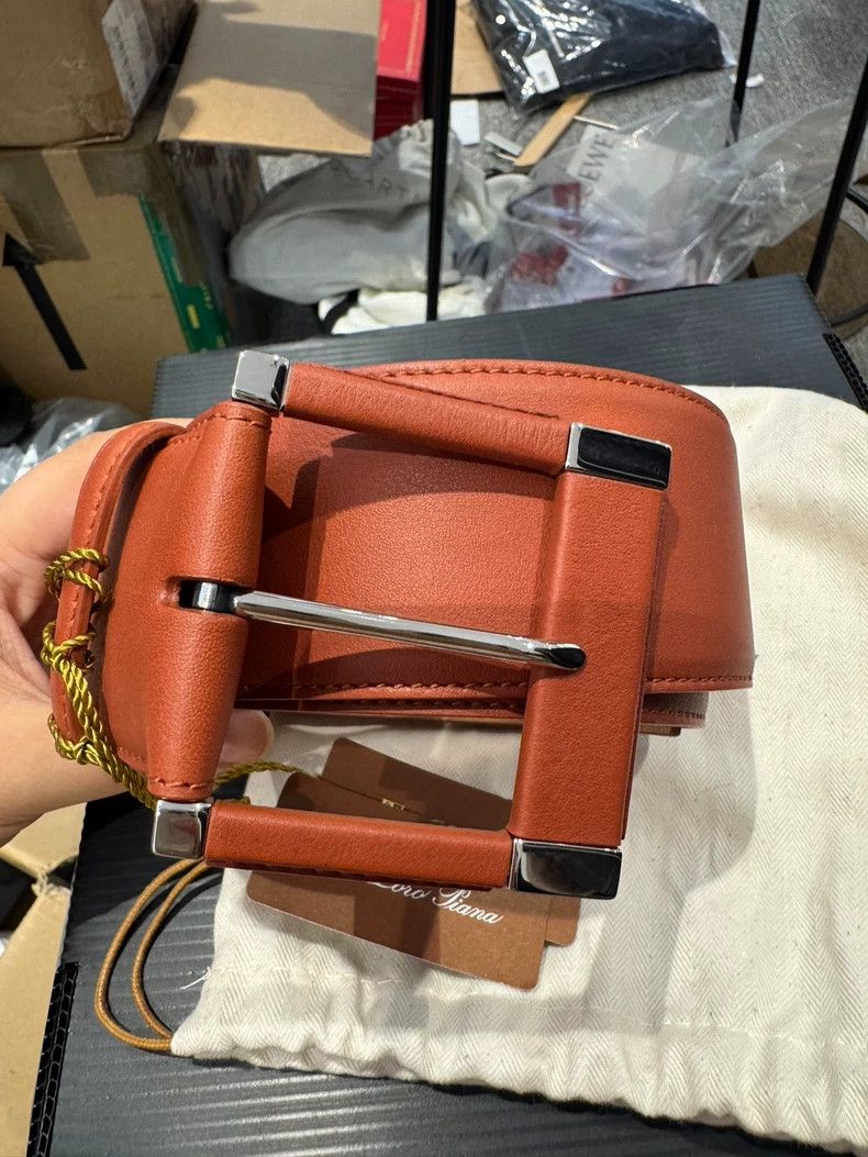 Loro Piana LORO PIANA leather belt Size ONE SIZE - 2 Thumbnail