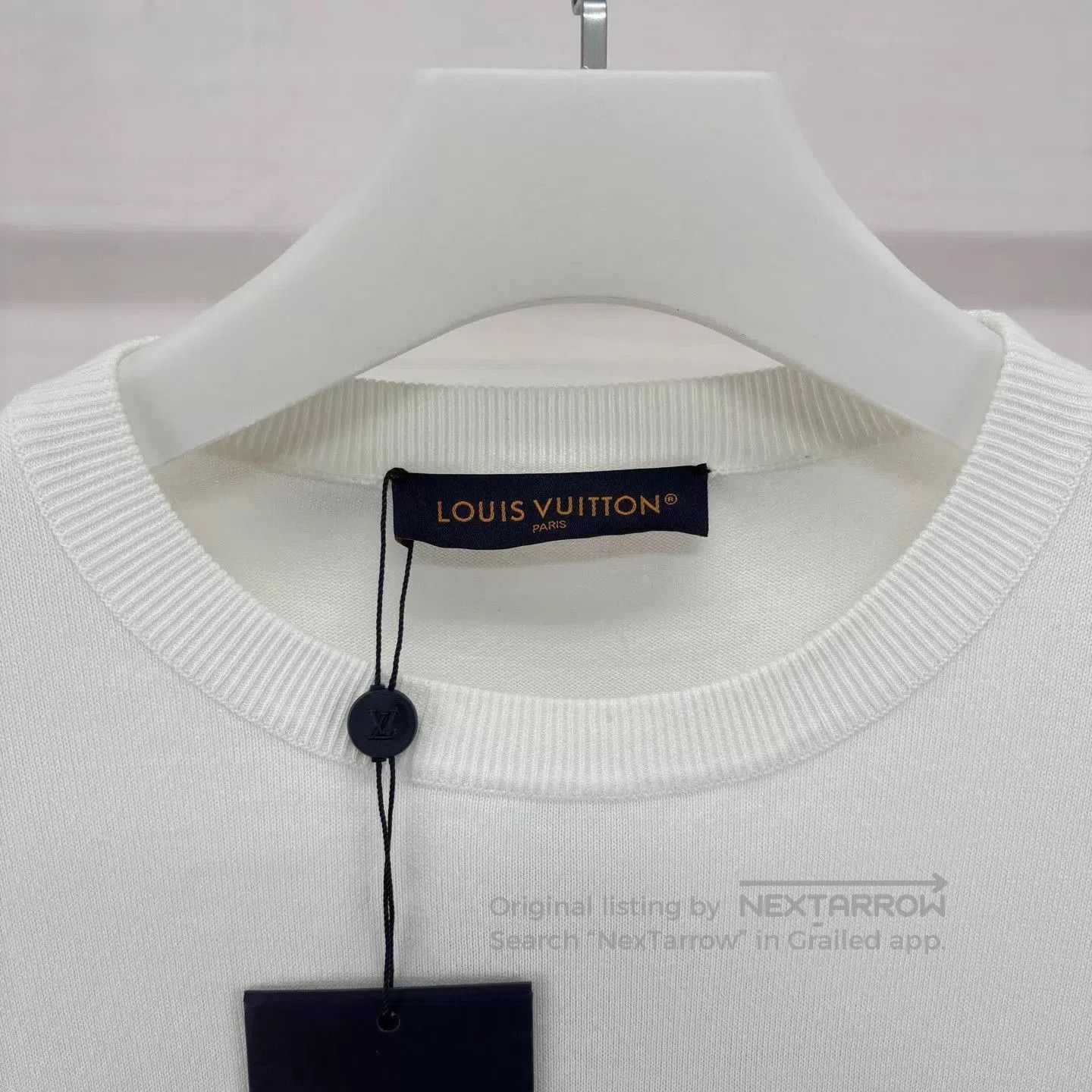 Louis Vuitton White Short Sleeve Graphic T. Size US L / EU 52-54 / 3 - 3 Thumbnail