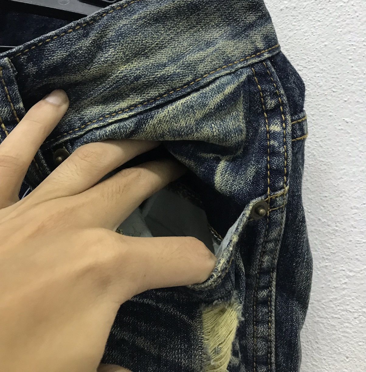 Japanese Brand × Vintage Vintage Bijou The Natural Style Not Changing Denim Pants Size US 29 - 8 Thumbnail