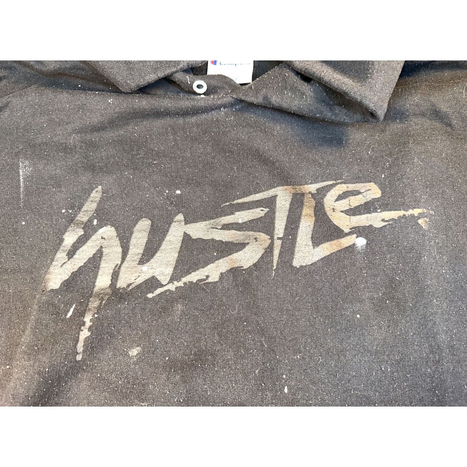 Champion Men’s Champion Hoodie 3XL Black Hustle Pullover Mens XXL Regular Black Hoodie Size US XXL / EU 58 / 5 - 2 Thumbnail