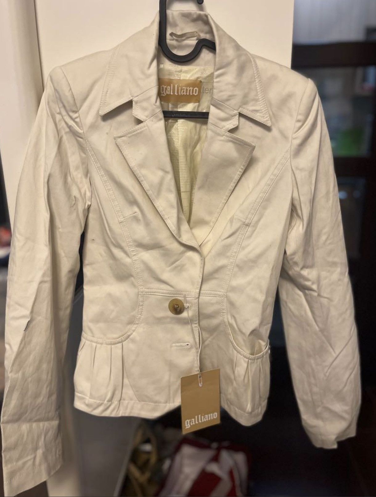 Other new Galliano white blazer jacket Size M / US 6-8 / IT 42-44 - 5 Thumbnail