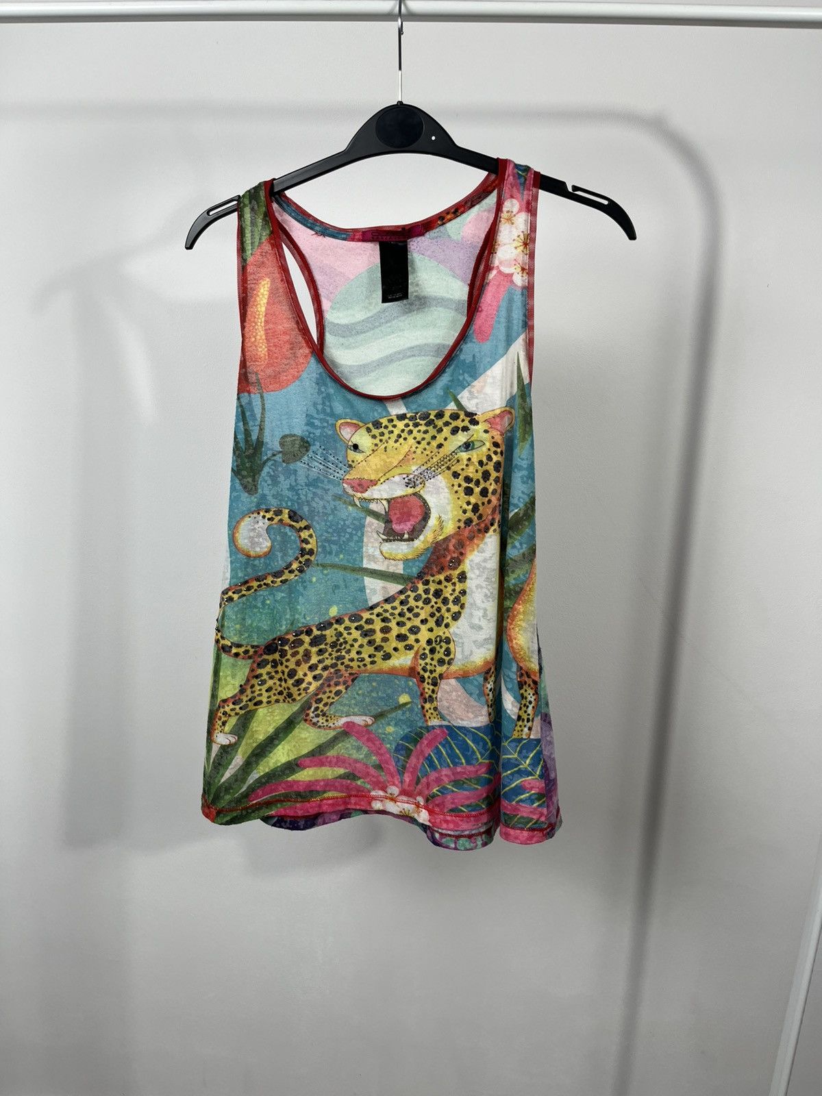 Custo Barcelona Custo Barcelona Leopard Print Tank Top Size M Size M / US 6-8 / IT 42-44 - 7 Thumbnail