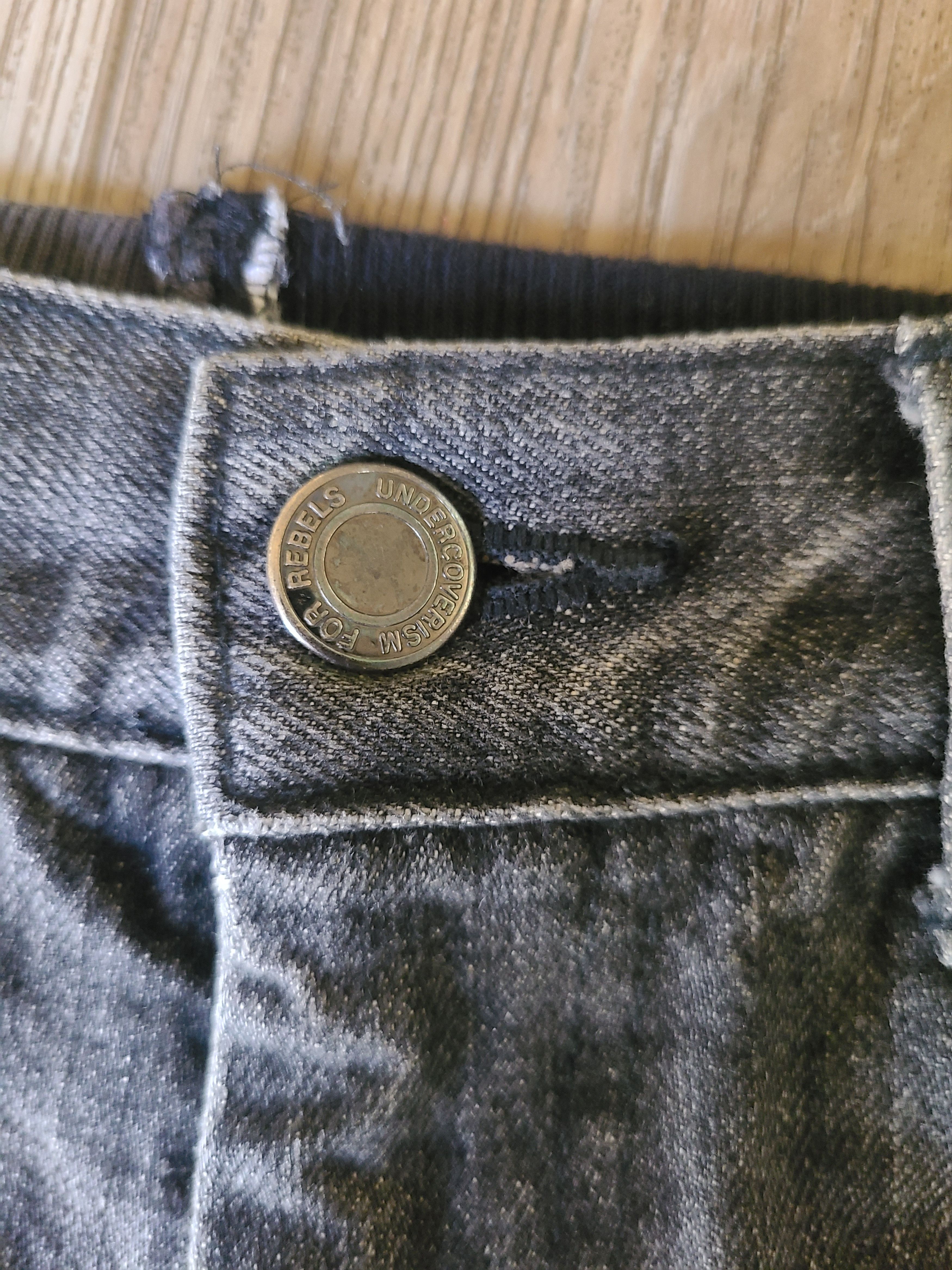Jun Takahashi × Undercover Undercover Rebelgods Hybrid Denim Size US 29 - 4 Thumbnail