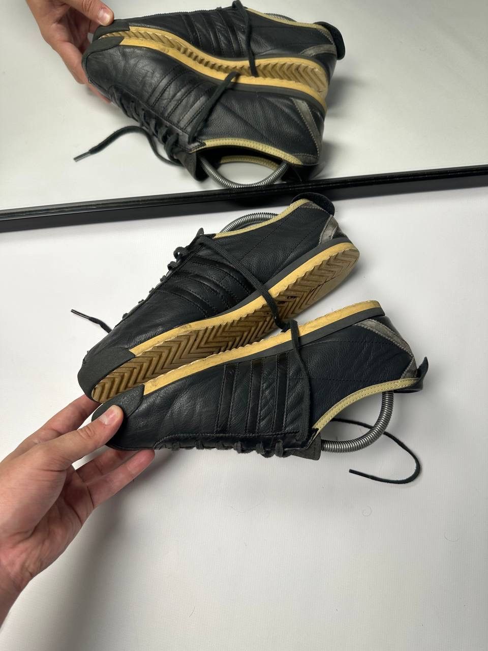 Adidas 🔥Vintage Adidas Mexico 66 Onitsuka Vibe Leather Italy Shoes Size US 8.5 / EU 41-42 - 4 Thumbnail