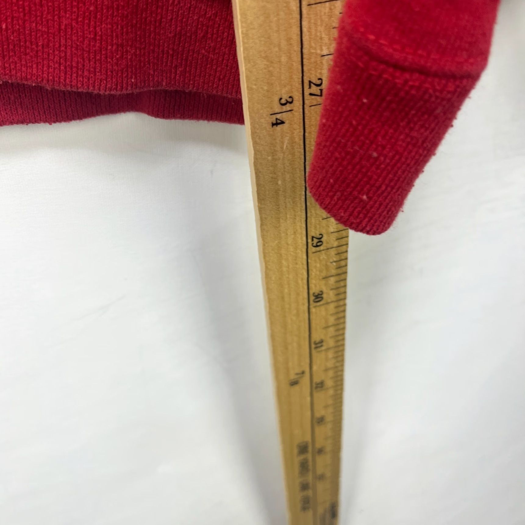 Russell Athletic VINTAGE Russell Athletic Sweatshirt Red L 90s Mens Hoodie Pullover Crew Neck Long Sleeve Cotton All Seasons Vintage 90s Theme 90s Way Size US L / EU 52-54 / 3 - 6 Thumbnail