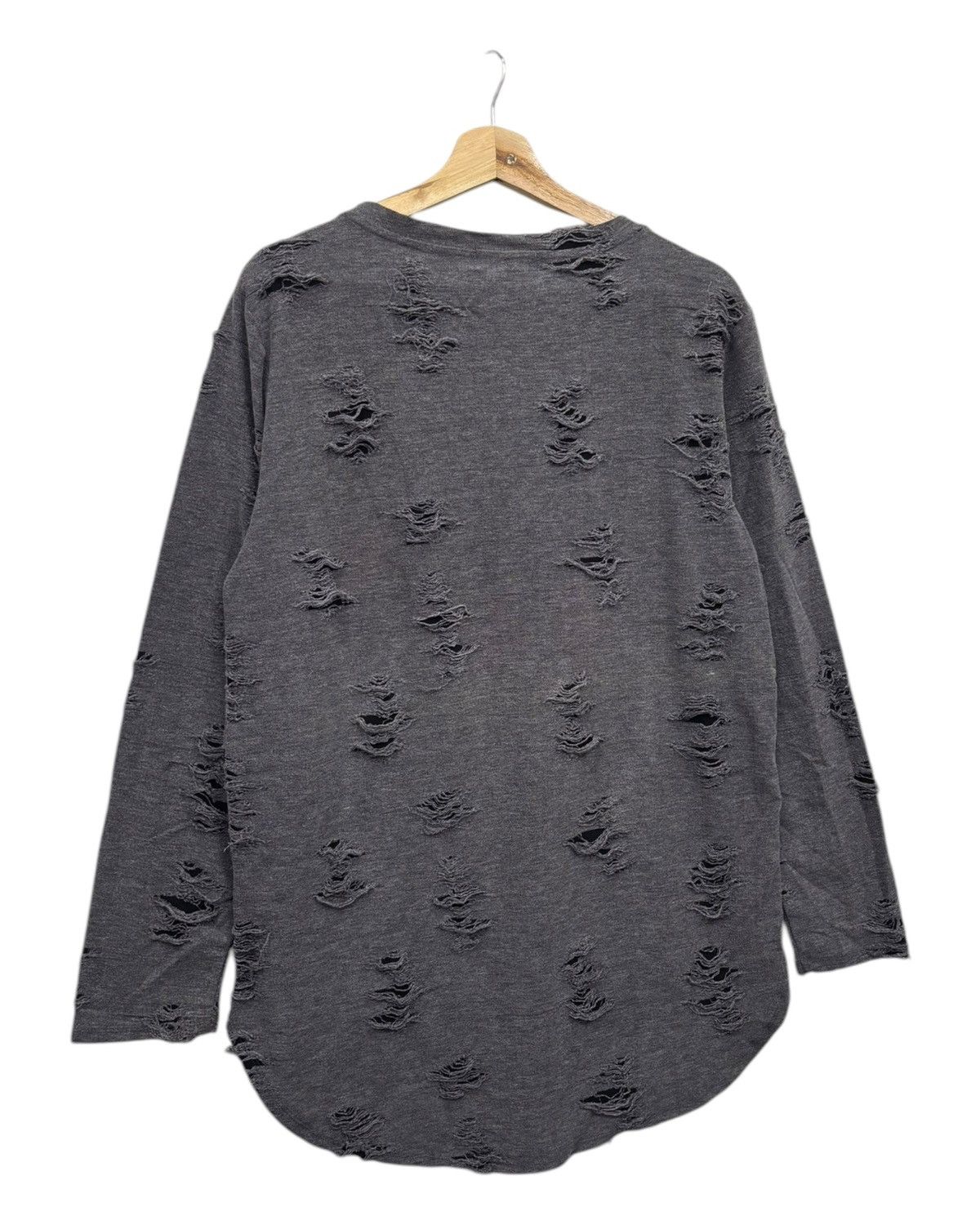 Comme des Garcons 🔥COMME DES GARCONS DISTRESSED LONGSLEEVE SHIRT Size US M / EU 48-50 / 2 - 5 Thumbnail
