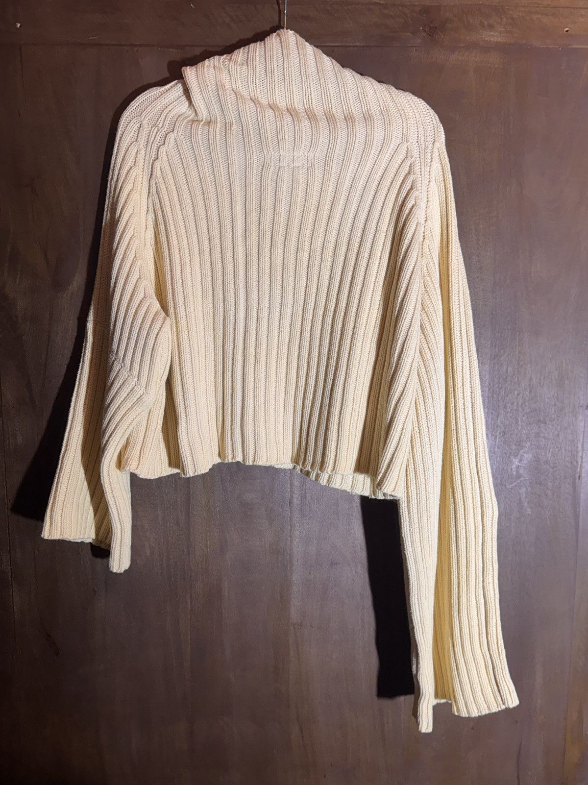 Yohji Yamamoto yohji yamamoto vintage asymmetrical sweater 3 jp Size M / US 6-8 / IT 42-44 - 4 Thumbnail