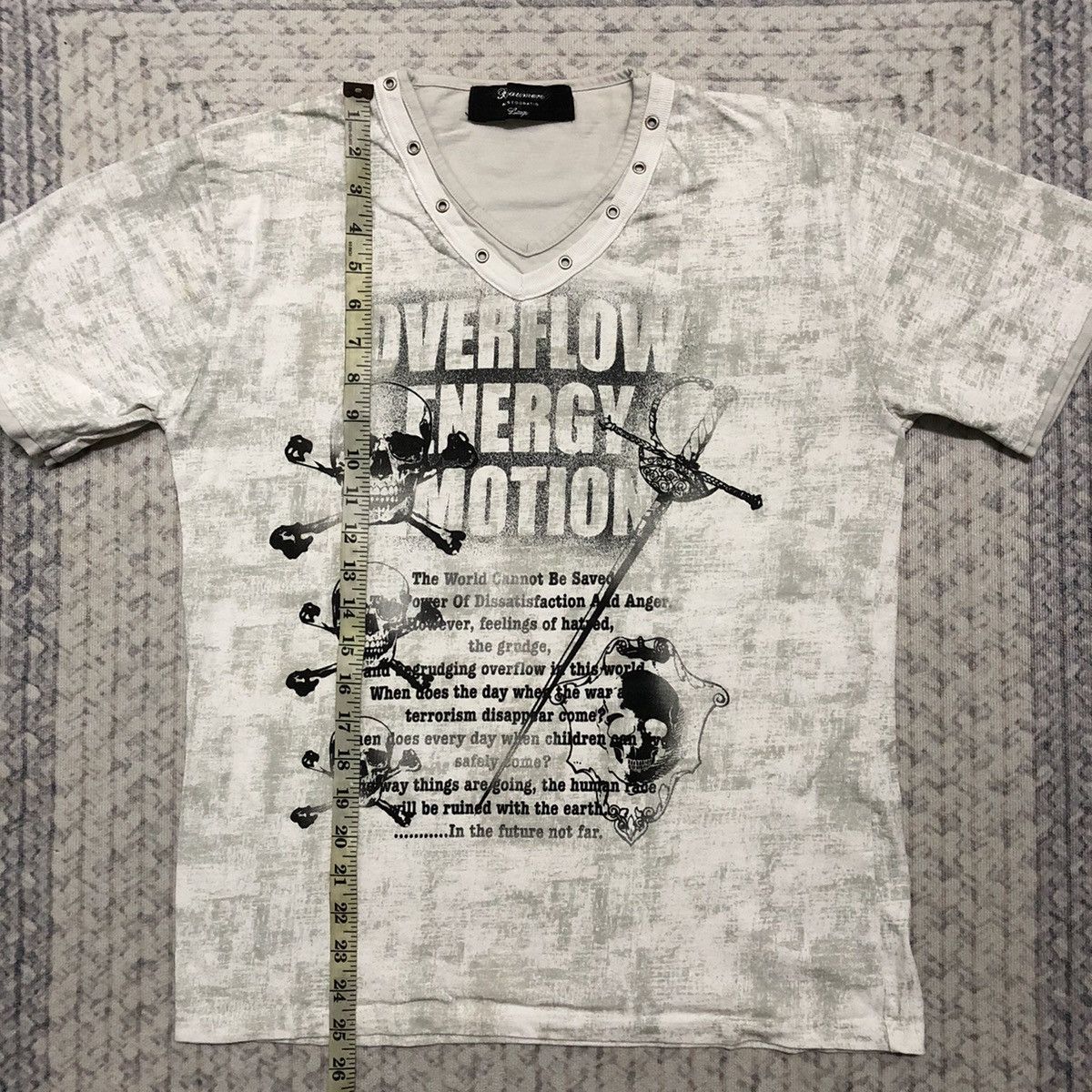 Japanese Brand Rare Japanese Brand Seditionaries/Punk Skull Tees Size US S / EU 44-46 / 1 - 15 Thumbnail