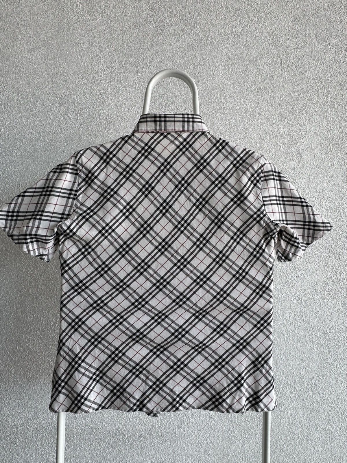 Burberry Vintage Burberry London Nova Check Plaid Button Shirt Size M / US 6-8 / IT 42-44 - 2 Thumbnail