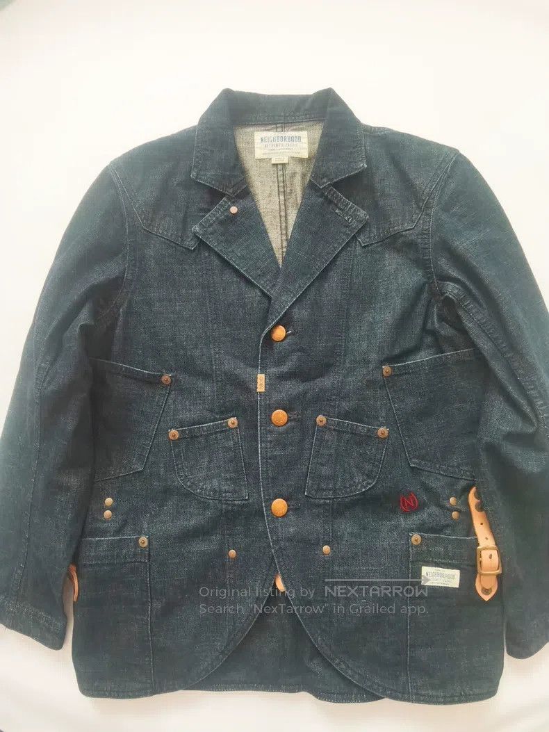 Neighborhood Neighborhood Denim Jacket Size US S / EU 44-46 / 1 - 1 Thumbnail