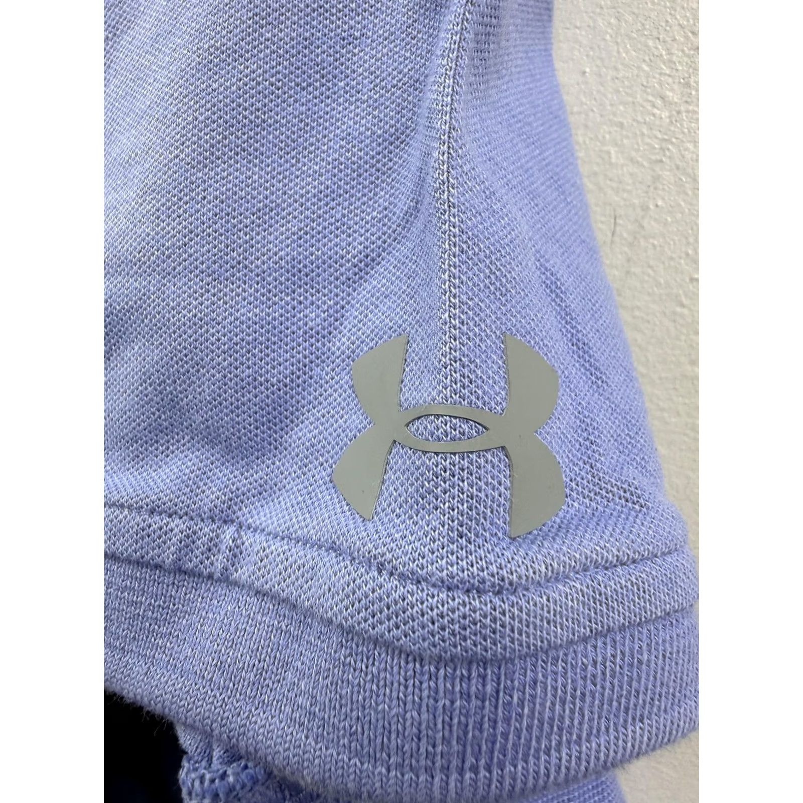 Under Armour Under Armour Polo Shirt Mens Medium Blue Short Sleeve Golf Performance HeatGear Size US M / EU 48-50 / 2 - 6 Thumbnail