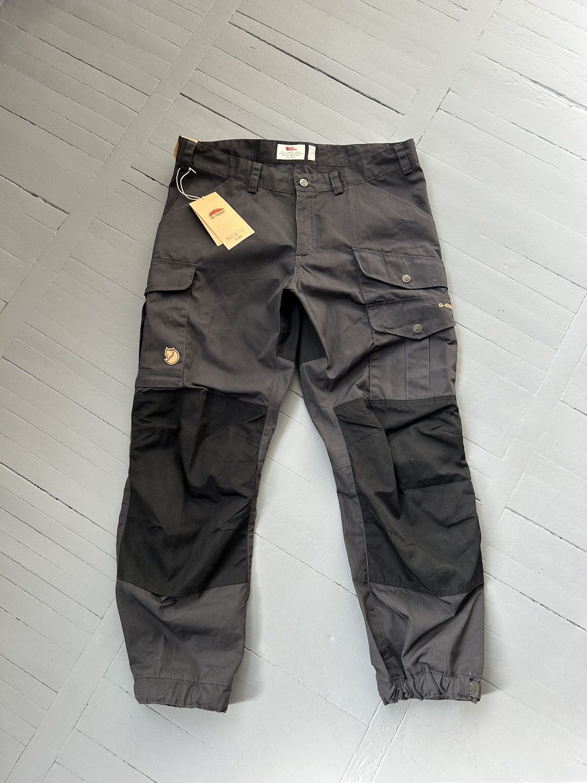 image of Fjallraven G 1000 Pants in Black, Men's (Size 30)