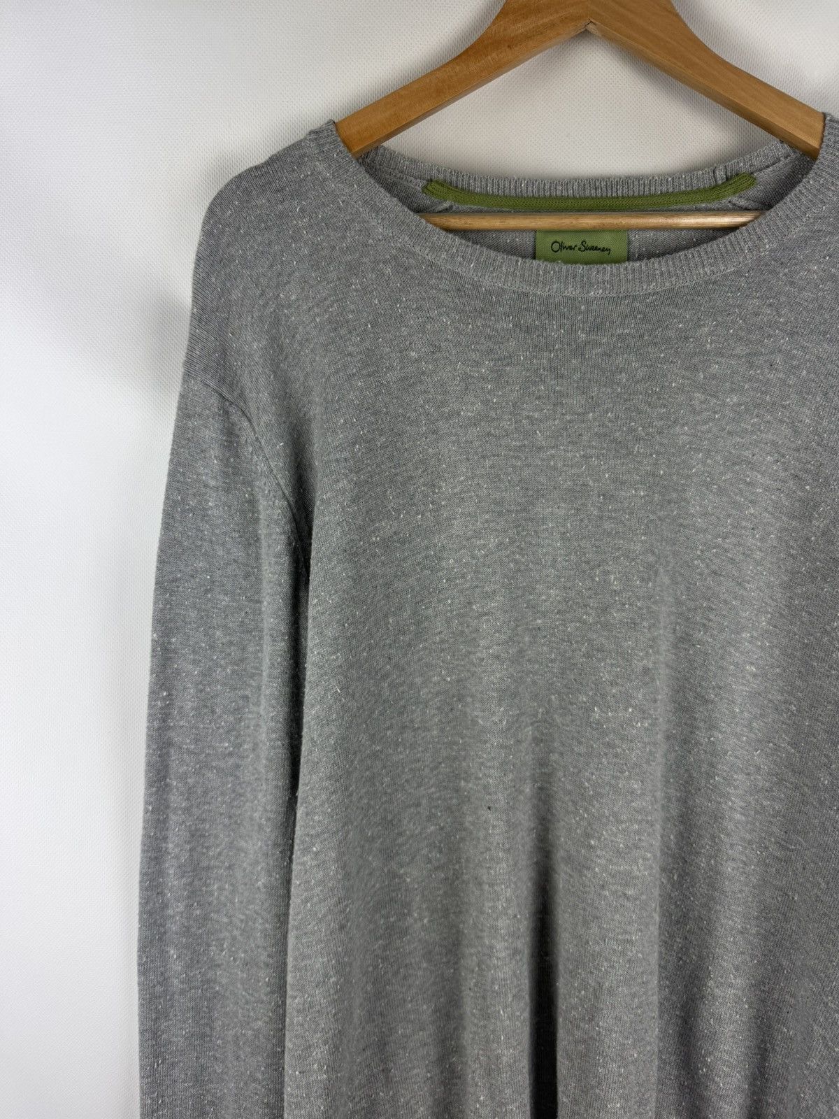 Oliver Sweeney Oliver Sweeney Basic Long Sleeve Cotton Sweater Pullover Size US XL / EU 56 / 4 - 4 Thumbnail