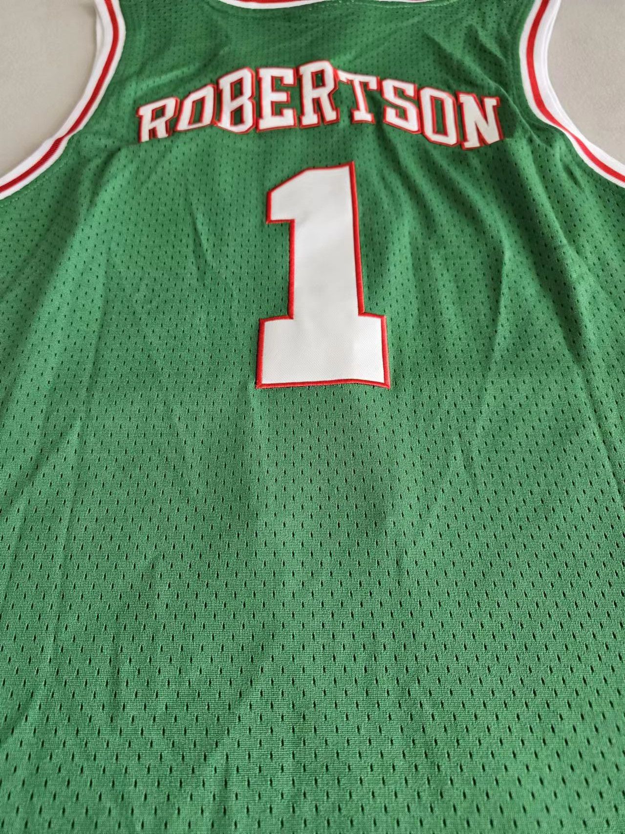 NBA Milwaukee Bucks 1 Alvin Robertson Jersey Size US XL / EU 56 / 4 - 3 Thumbnail