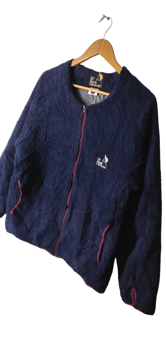 go slow caravan GO SLOW CARAVAN FLEECE JACKET Size US M / EU 48-50 / 2 - 6 Thumbnail