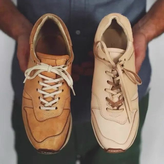 Hender Scheme Hender Scheme Handmade Leather Casual Trainers Size US 8 / EU 41 - 1 Thumbnail