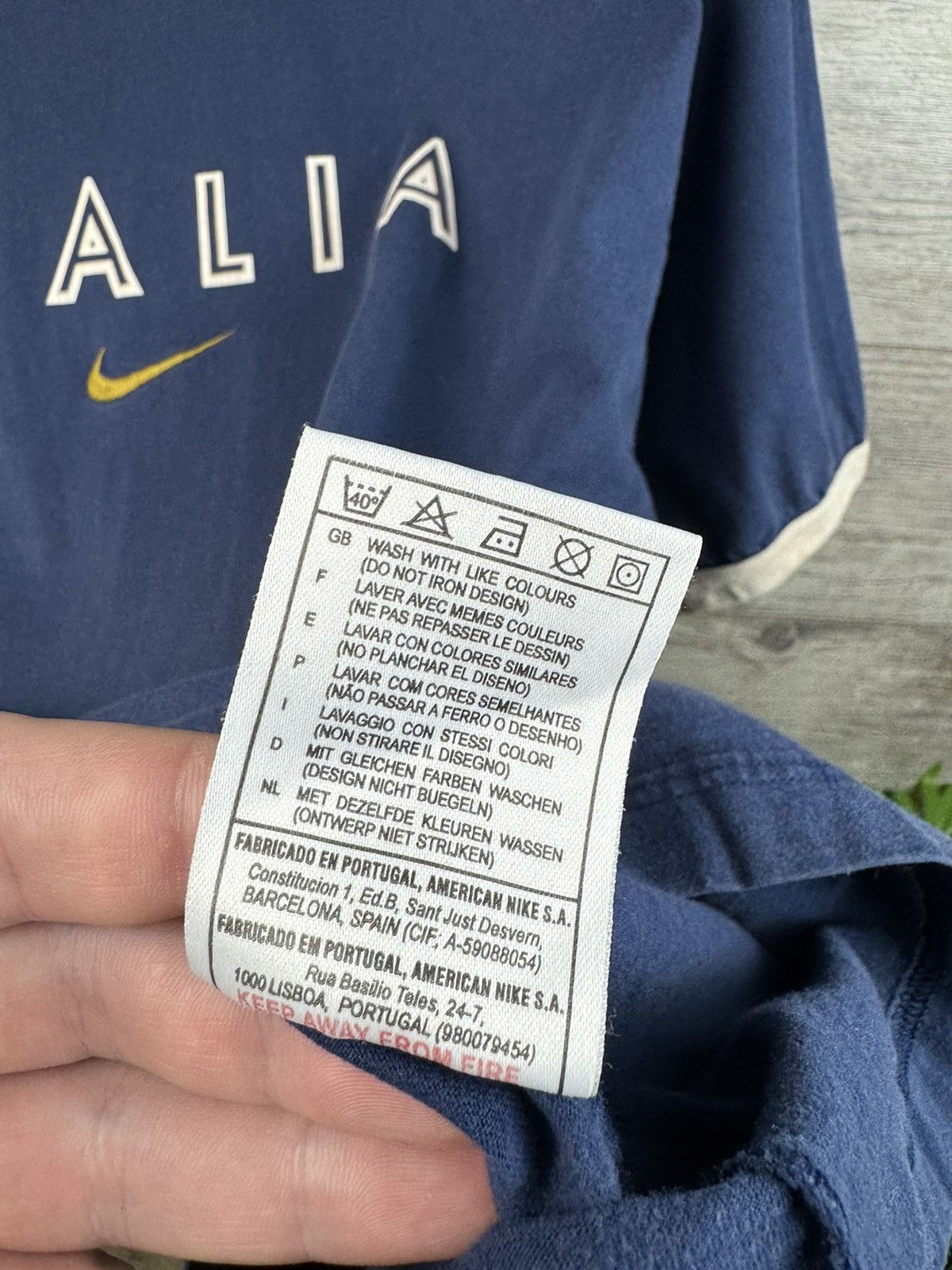 Nike NIKE VINTAGE ITALY 🇮🇹 TEE T SHIRT SIZE M Size US M / EU 48-50 / 2 - 10 Thumbnail
