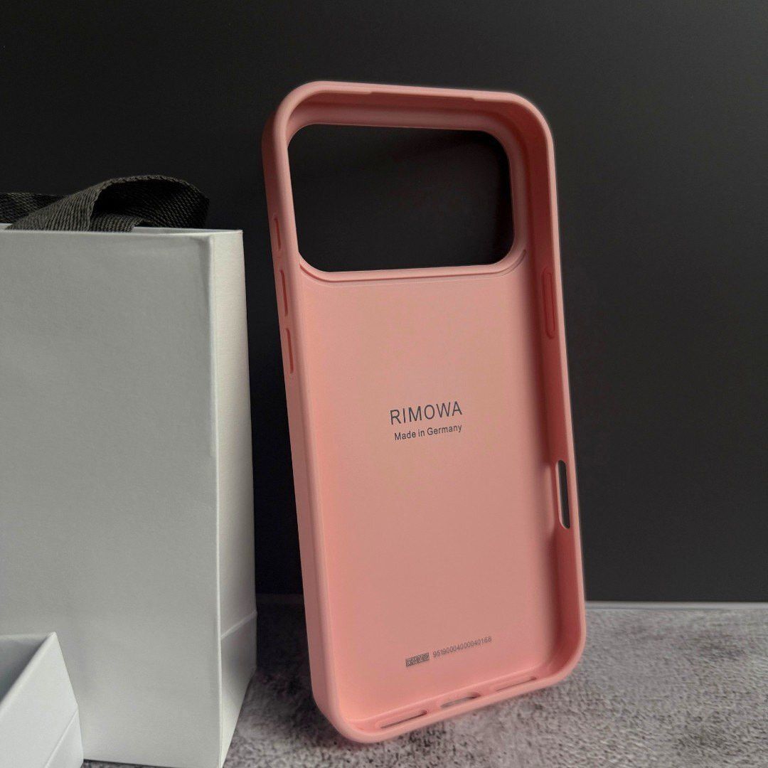 Rimowa Aluminum Metal Iphone 17 Pro Case Style In Pink, Men's — image 3 of 4