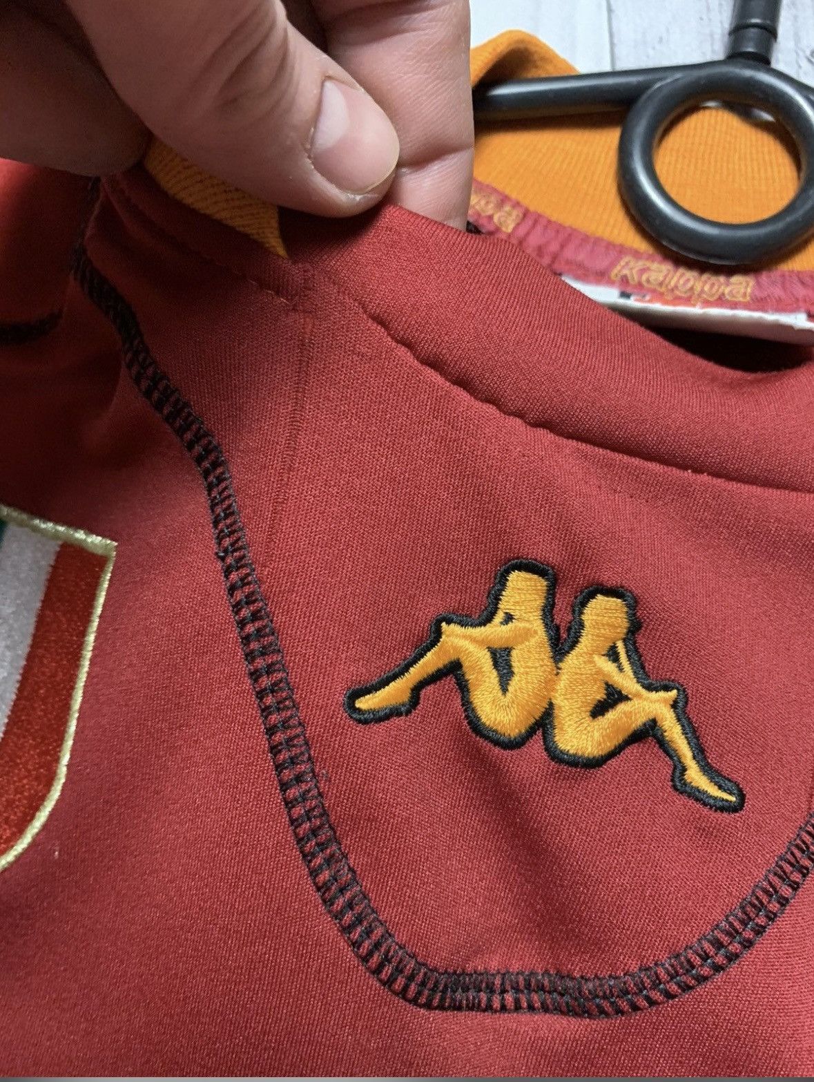 Kappa × Vintage Vintage AC Roma soccer jersey kappa rare size M Size US M / EU 48-50 / 2 - 6 Thumbnail