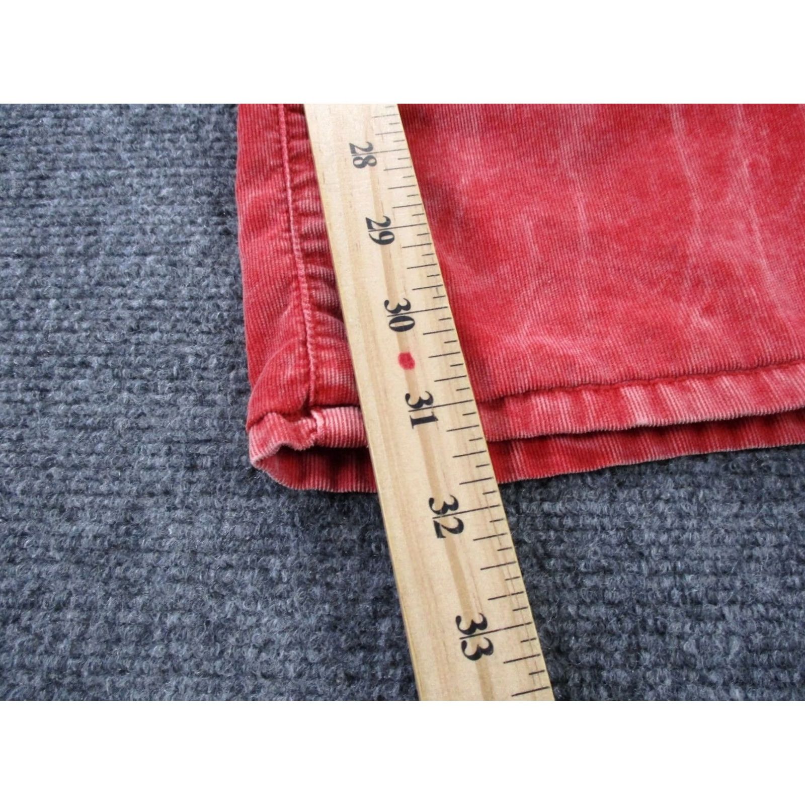 True Religion True Religion Jeans Mens 40 Red Denim Ricky Relaxed Straight Acid Wash Faded Jeans Size US 40 / EU 56 - 4 Thumbnail