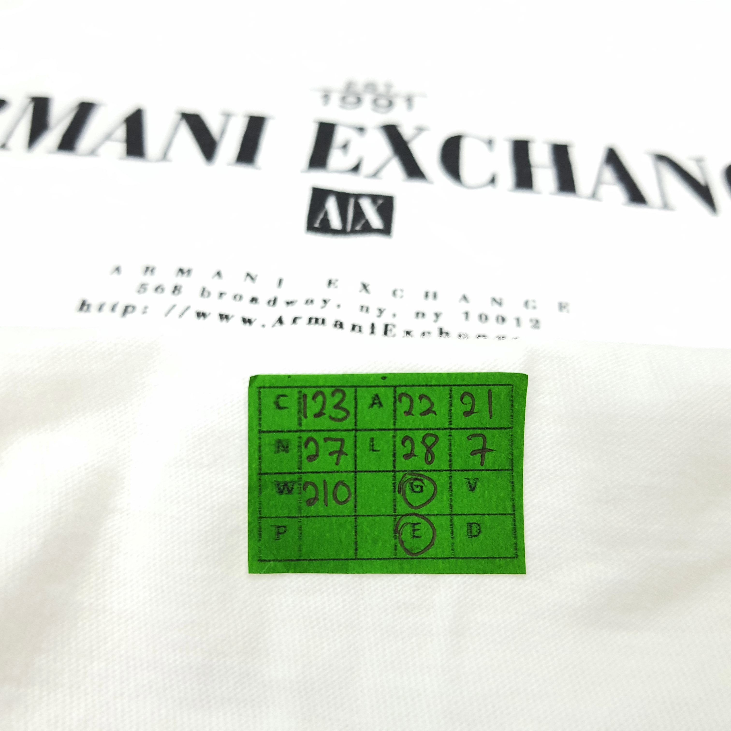 Armani Exchange × Designer × Vintage Vintage Armani Exchange AX Designer T-shirt Size US L / EU 52-54 / 3 - 8 Thumbnail