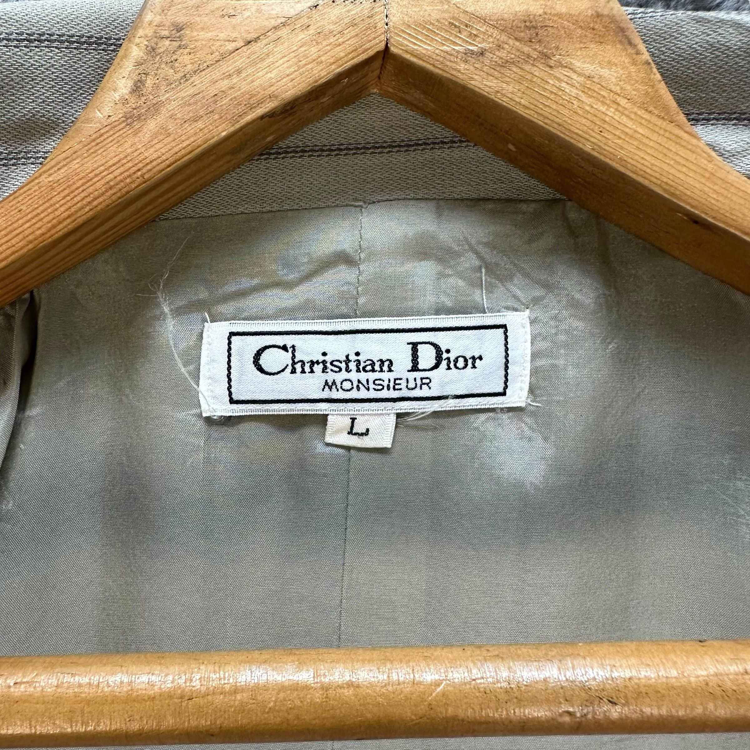 Christian Dior Monsieur Vintage 90’s CHRISTIAN DIOR MONSIEUR Striped Robes #125-1480 Size US L / EU 52-54 / 3 - 13 Thumbnail