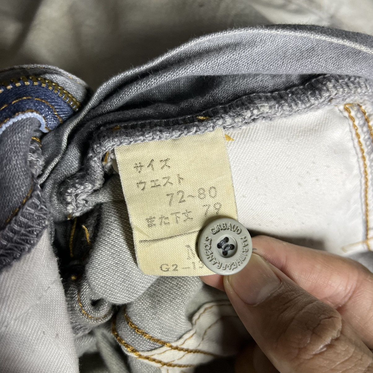 Marithe + Francois Girbaud Vintage Marithe Girbaud Francois Trashed? pant Size US 34 / EU 50 - 15 Thumbnail
