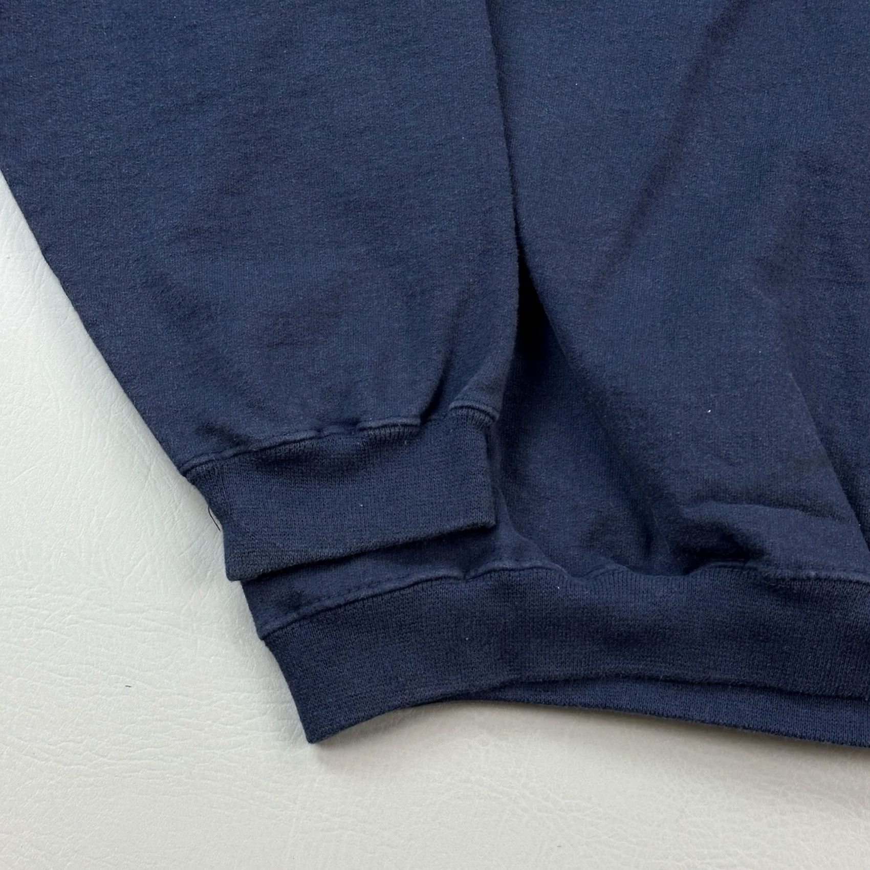 Vintage VINTAGE The Cotton Exchange Sweatshirt Mens XL Navy Crewneck Pullover USA 90s Size US XL / EU 56 / 4 - 2 Thumbnail