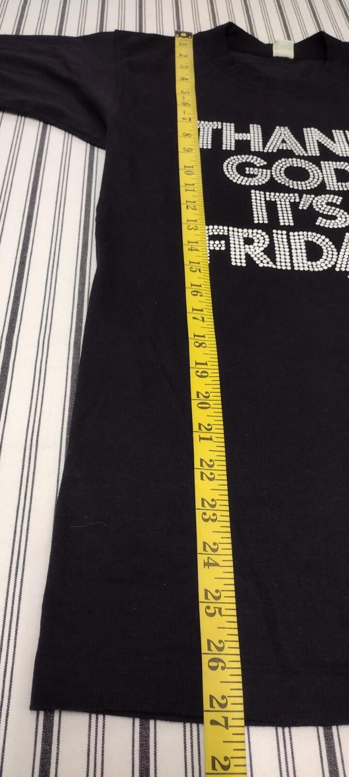 Other 70s T-Shirt Motown THANK GOD IT'S FRIDAY Casablanca KCBQ Size US XS / EU 42 / 0 - 11 Thumbnail