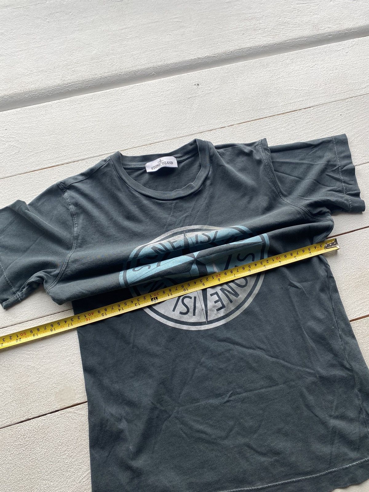 Stone Island 🔥Stone Island Blue Logo T Shirt Mens Small/Junior156 Rare Size US S / EU 44-46 / 1 - 10 Thumbnail