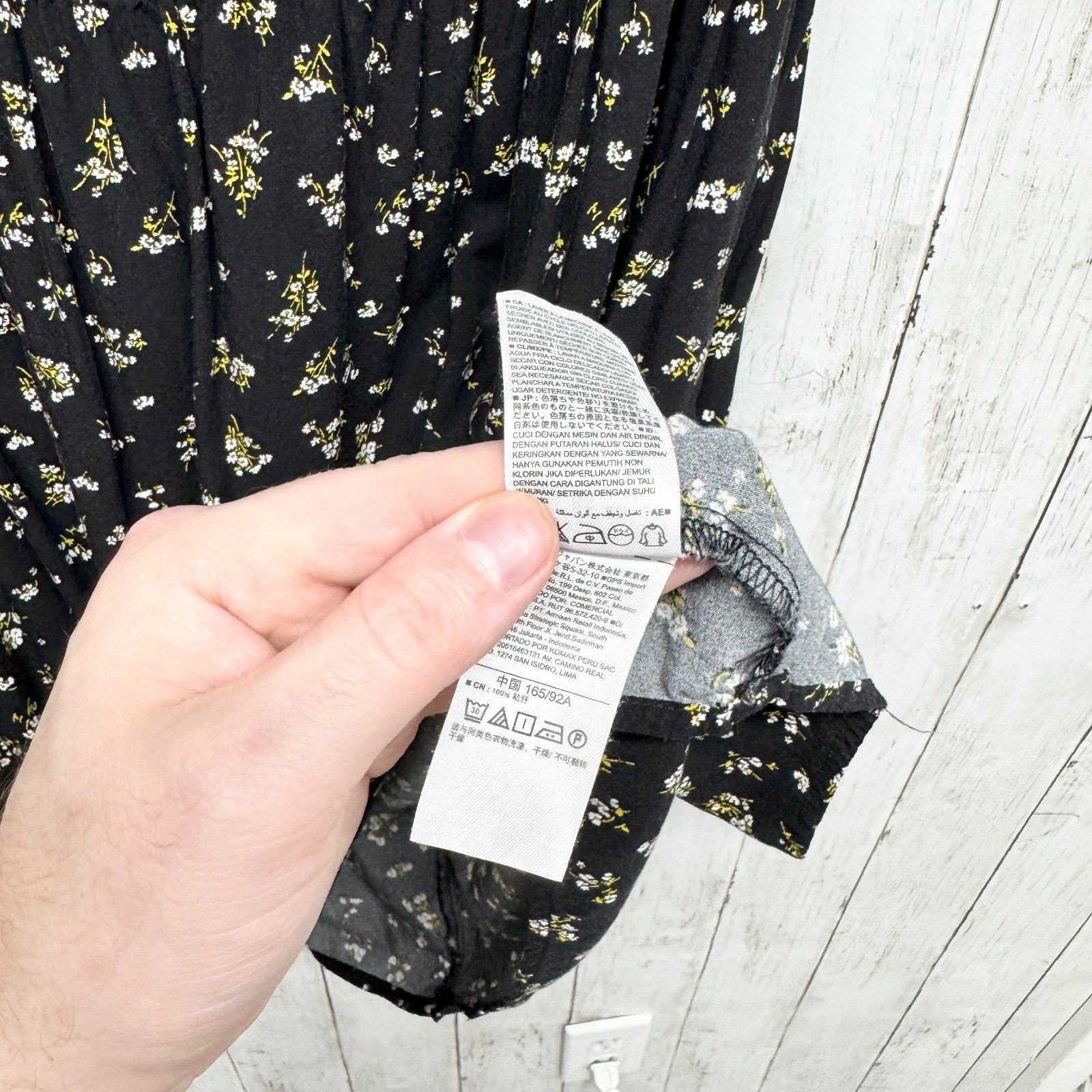 Old Navy Old Navy Dress Size Medium Floral Short Sleeve T-Shirt Mini Size M / US 6-8 / IT 42-44 - 3 Thumbnail