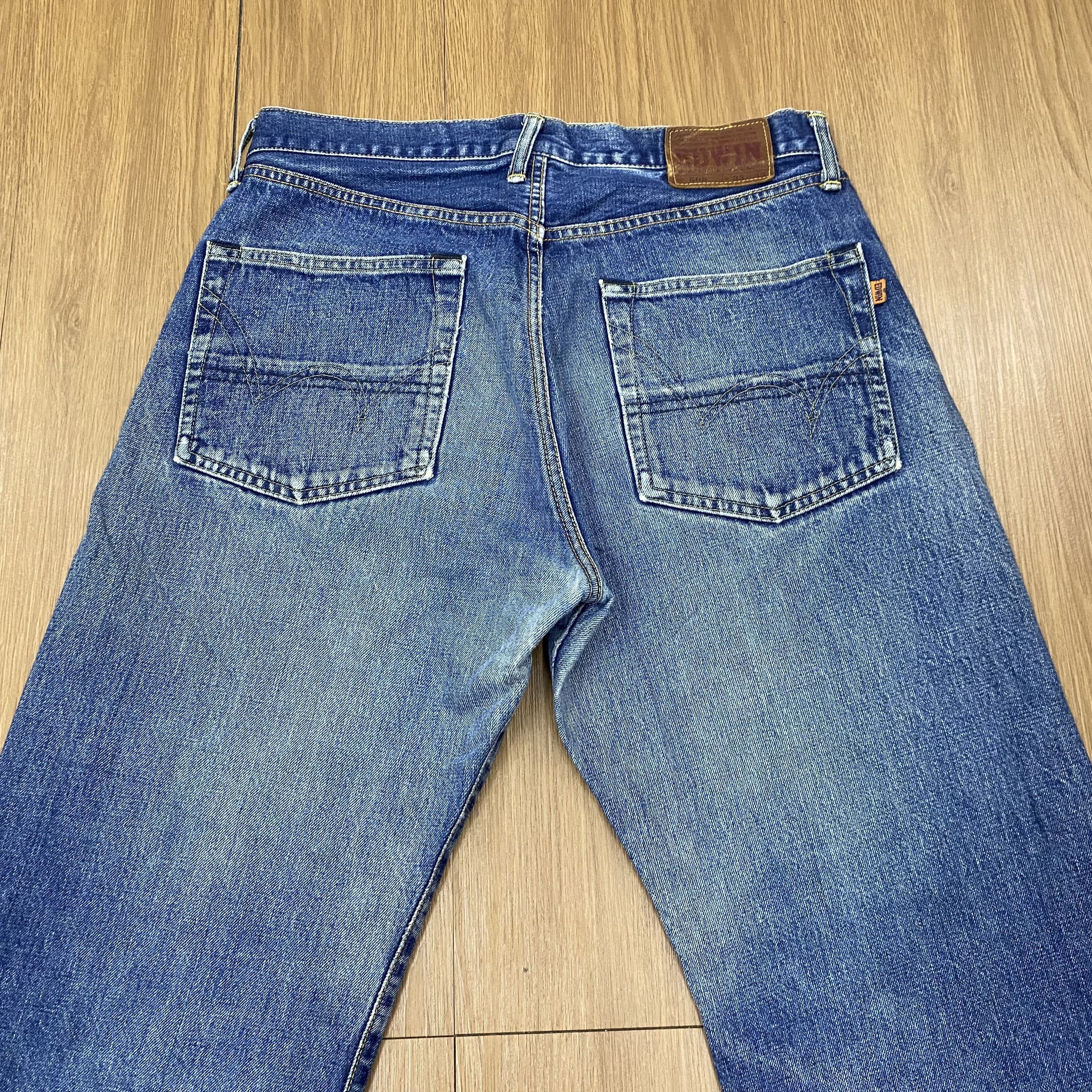 Edwin × Vintage Vintage Edwin Jeans CD160 Size US 33 - 7 Thumbnail