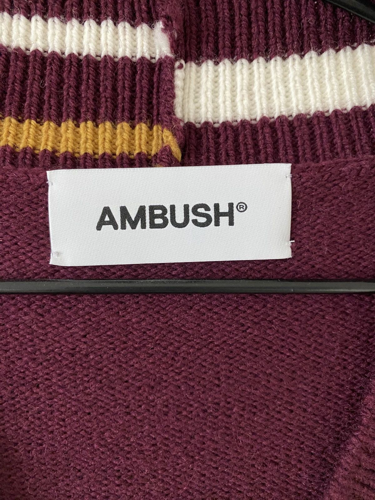 Ambush Design Ambush Cropped College Style Sweatshirt Size M / US 6-8 / IT 42-44 - 3 Thumbnail