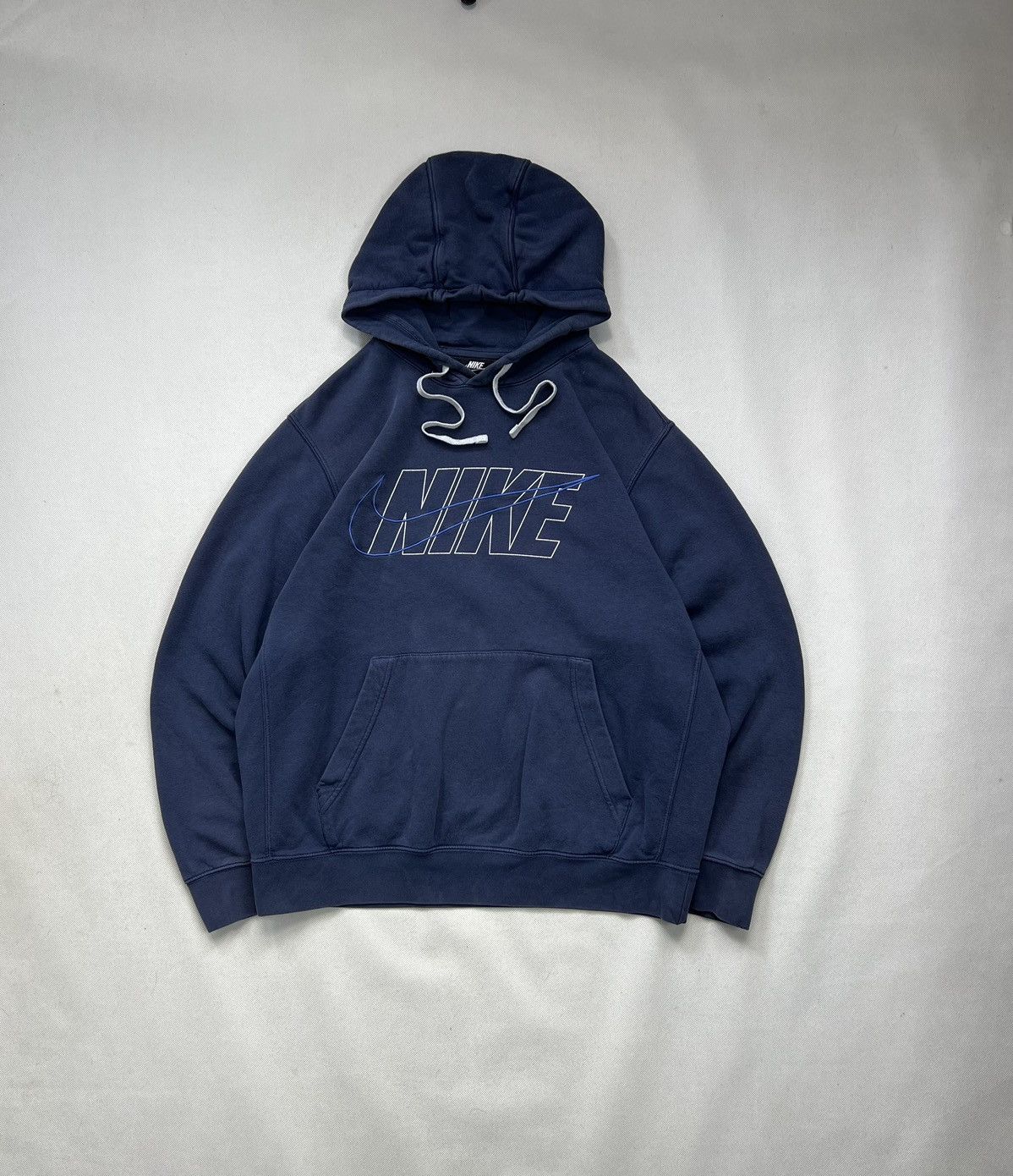 Nike Hoodie Nike Spellout Big Logo Swoosh Size US L / EU 52-54 / 3 - 1 Thumbnail