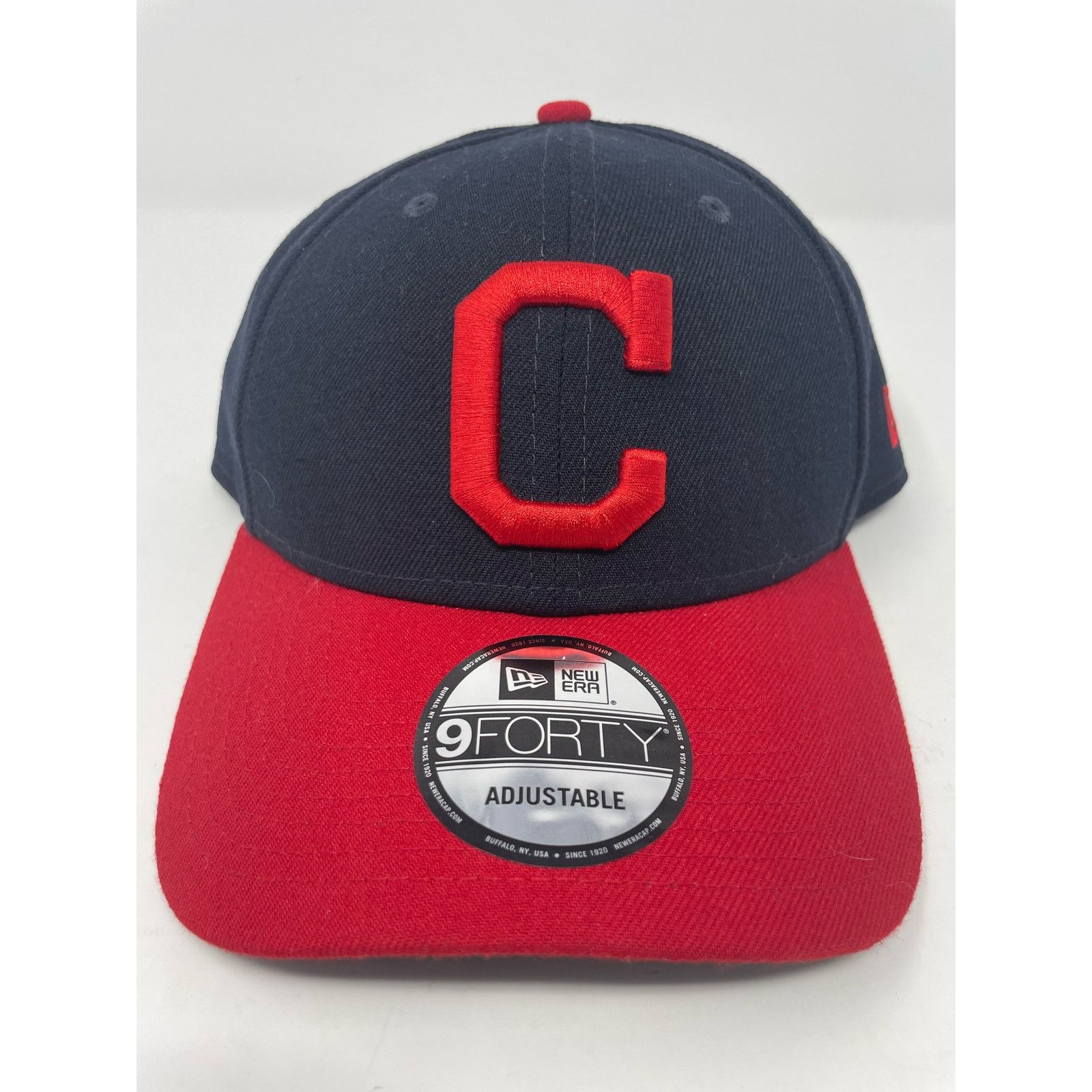 New Era New Era 9FORTY MLB Cleveland Indians Guardians Mens Hat Cap Size ONE SIZE - 1 Thumbnail
