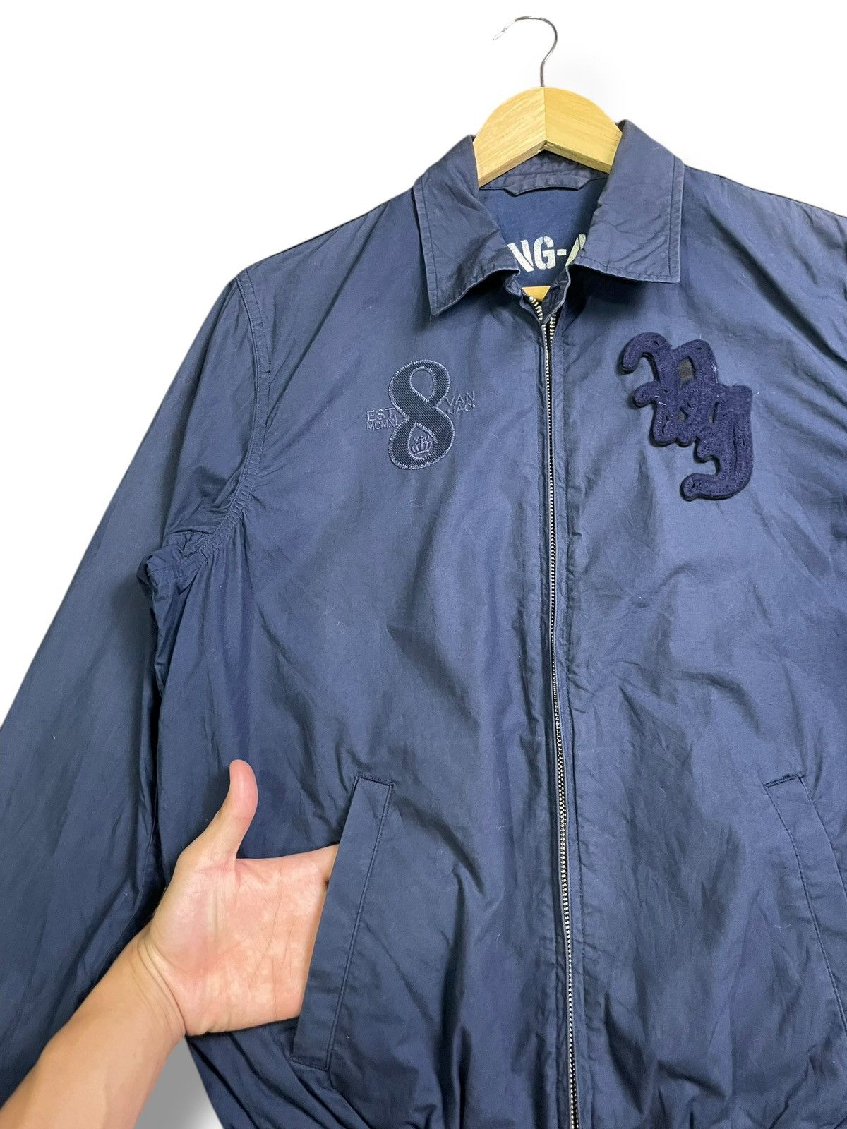 Japanese Brand × Vintage Classic Van Jacket x Japanese Brand Cotton Zipper (38) Size US S / EU 44-46 / 1 - 8 Thumbnail