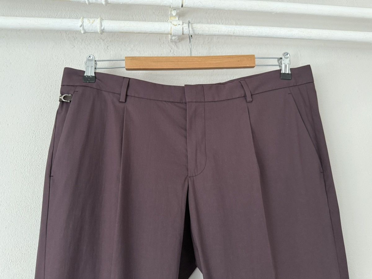 Gucci Slim Cotton Trousers with Leather Horsebit Detail Size US 36 / EU 52 - 2 Thumbnail