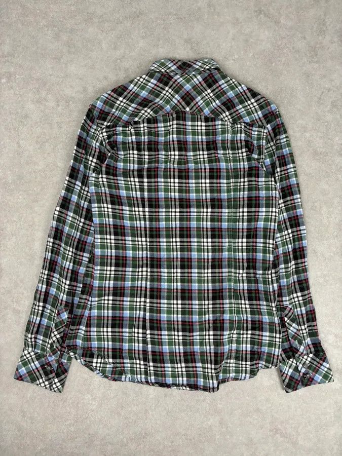 Dolce & Gabbana AW2008 Dolce & Gabbana Green Tartan Checkered Western Shirt Size US M / EU 48-50 / 2 - 6 Thumbnail