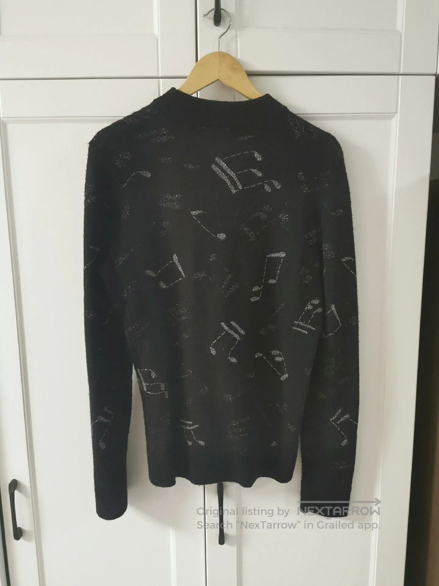 Saint Laurent Paris Saint Laurent Classic Black Sweater. Size US L / EU 52-54 / 3 - 2 Thumbnail