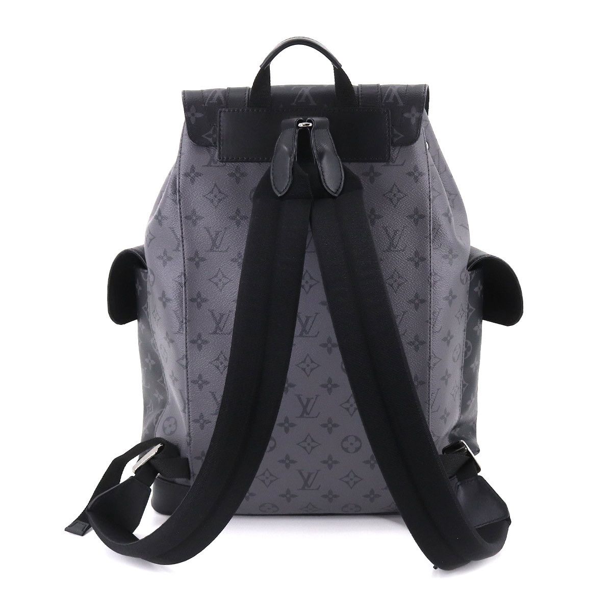 Louis Vuitton Monogram Eclipse Christopher MM Backpack Rucksack Black