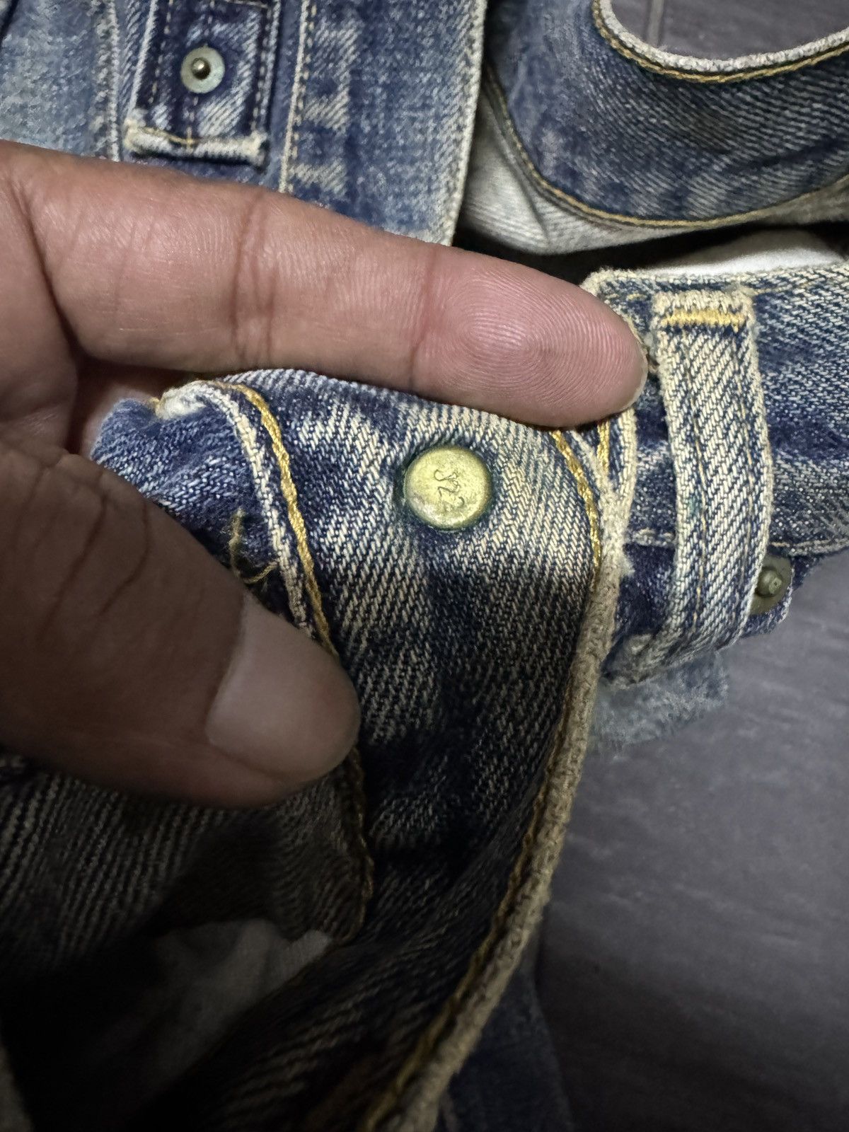 Levi's VINTAGE LEVIS 702 BIG E JEANS Size US 30 / EU 46 - 5 Thumbnail